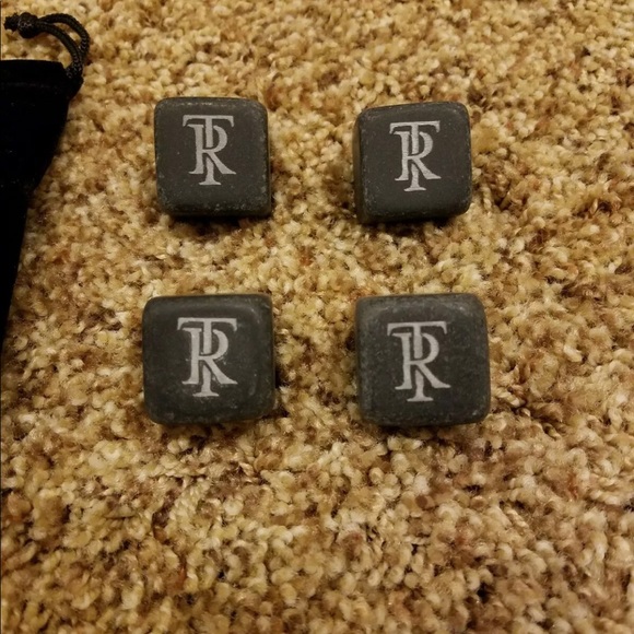 Templeton Rye Whiskey Rocks - Set of 4 with Bag - Picture 2 of 6